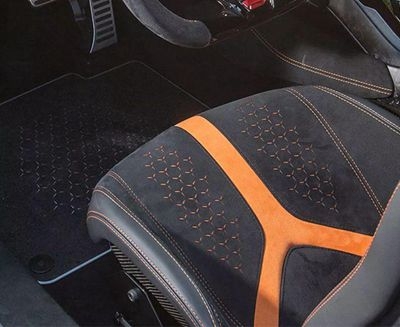 Laser marking automotive interiors to create a unique driving space