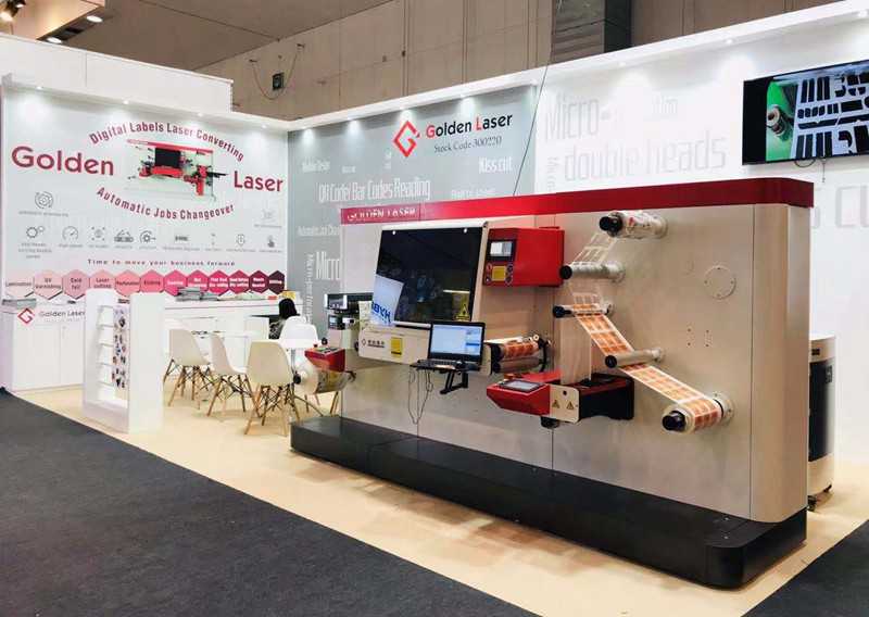 Labelexpo2019 |Digitální laserové vysekávání Golden Laser pro konverzi štítků