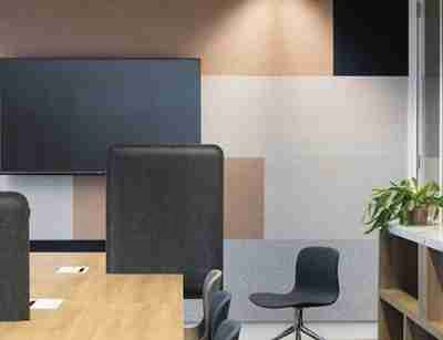 Laser cut acoustic insulation felts to bring quiet to the office