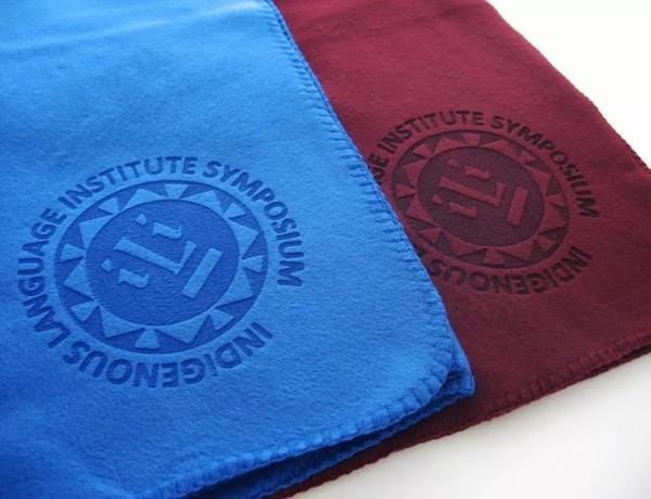 Laser etching fleece scarf, a warm guardian in winter