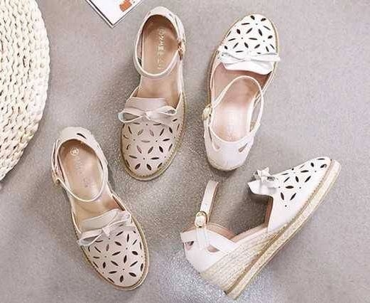 Laser-cut fashion sandals keep you cool all summer