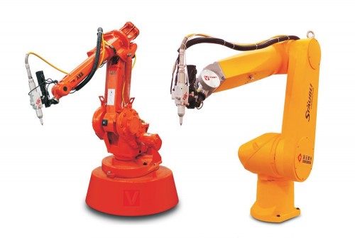 Robotic Arm Fiber Laser 3D Tej Tshuab