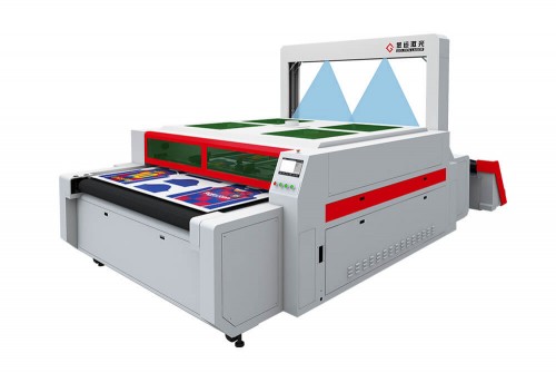 sublimation fabric vision laser cutter